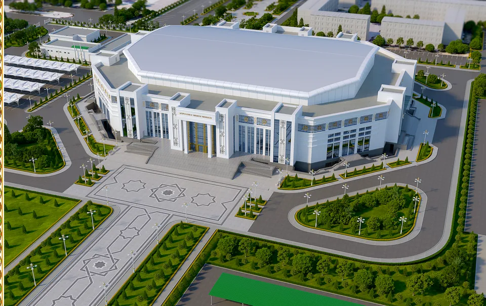 4,000-Seat Multipurpose Cultural Center — Rendering