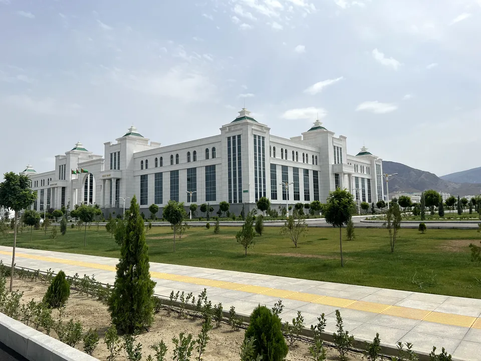 Ahal Region Halkbank Branch Building